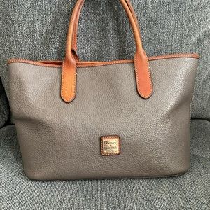 Dooney & Bourke Brielle elephant tote satchel